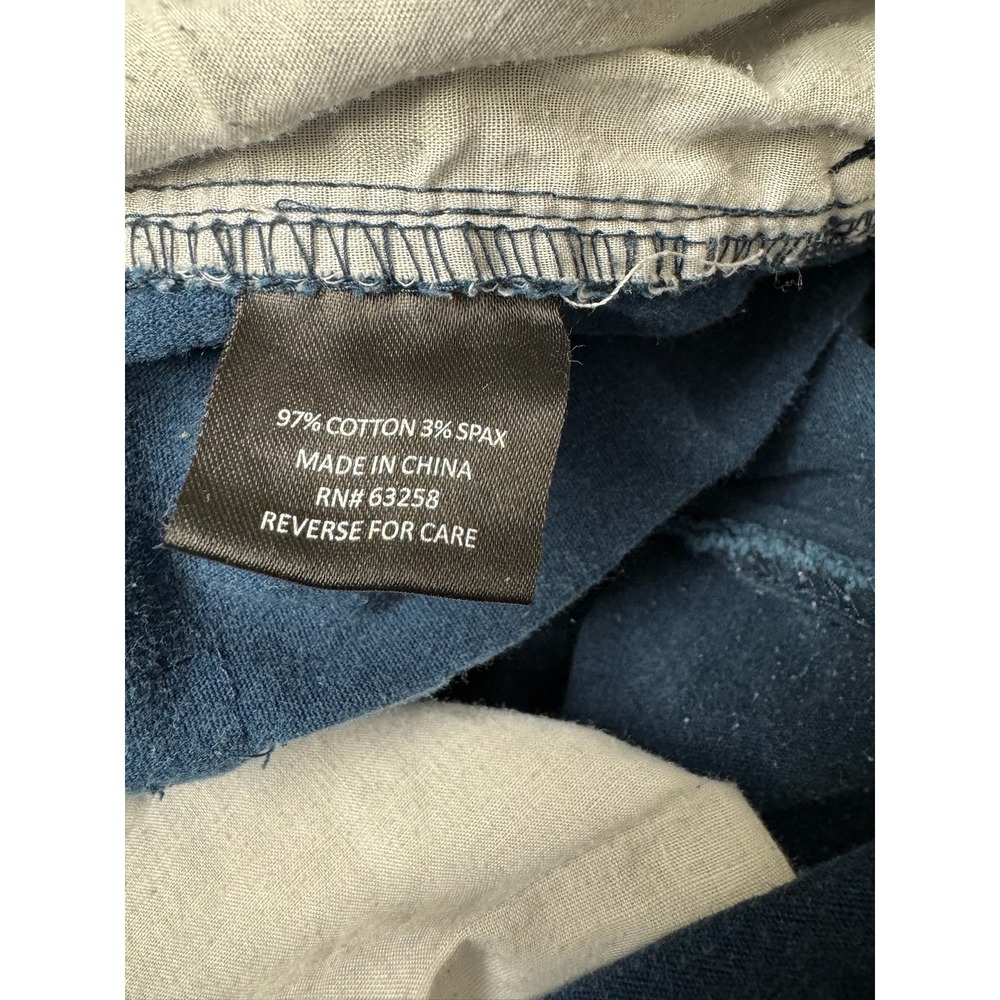 Wicked Stitch Mens Navy Blue Cargo Shorts Size 42 Utility Workwear Hiking Summer - Picture 13 of 15